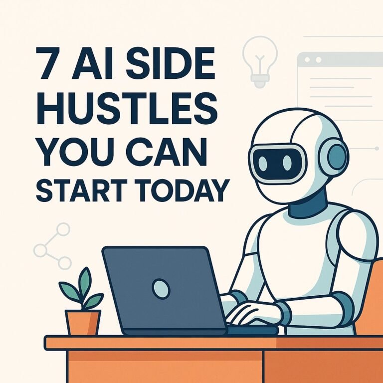 7 Powerful AI Side Hustles You Can Start Today with Zero Experience