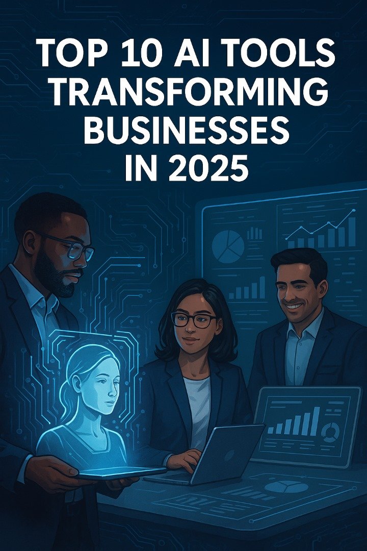Top 10 AI Tools Transforming Businesses in 2025